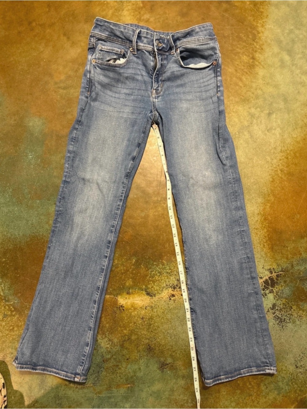 American Eagle Outfitters Women's Light Blue Bootcut Jeans